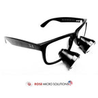 RayBan loupes Frame 2.5X Mini TTL Loupefrom Rose Micro Solutions