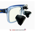 RayBan loupes Frame 2.5X Mini TTL Loupefrom Rose Micro Solutions