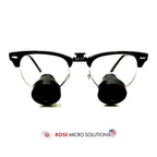 RayBan loupes (Club Master Frame Frame) 2.5X mini  TTL from Rose Micro Solutions