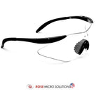 2.5X Magnification Waterproof Loupe on Rose Safety Frames from Rose Micro Solution