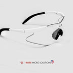 2.5X Magnification Waterproof Loupe on Rose Safety Frames from Rose Micro Solution