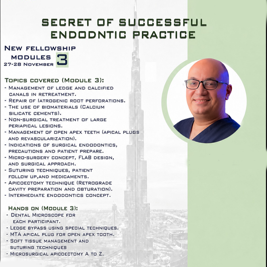 Module3Root perforations repair,open apex managment,and microsurgical endodontics