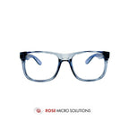 2.5X Magnification Loupe on Ray-Ban Justin Frame from Rose Micro Solutions